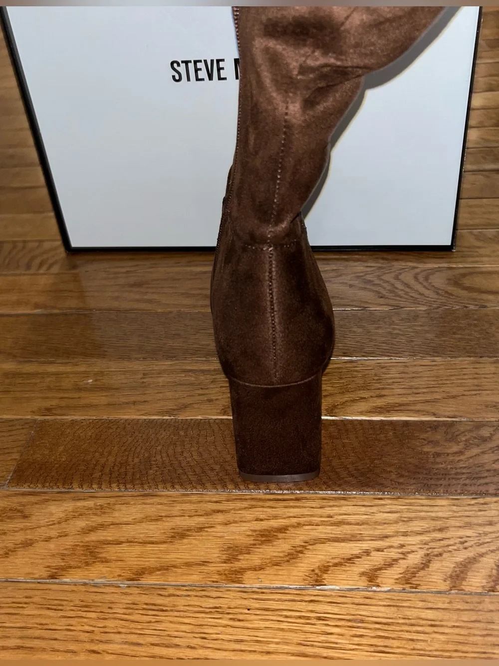 Steve Madden Hunny Knee High Boots Brown Women’s Size 8 Regular Calf